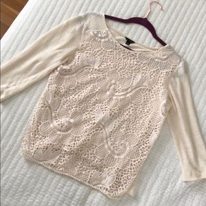 Ann Taylor Lace Top